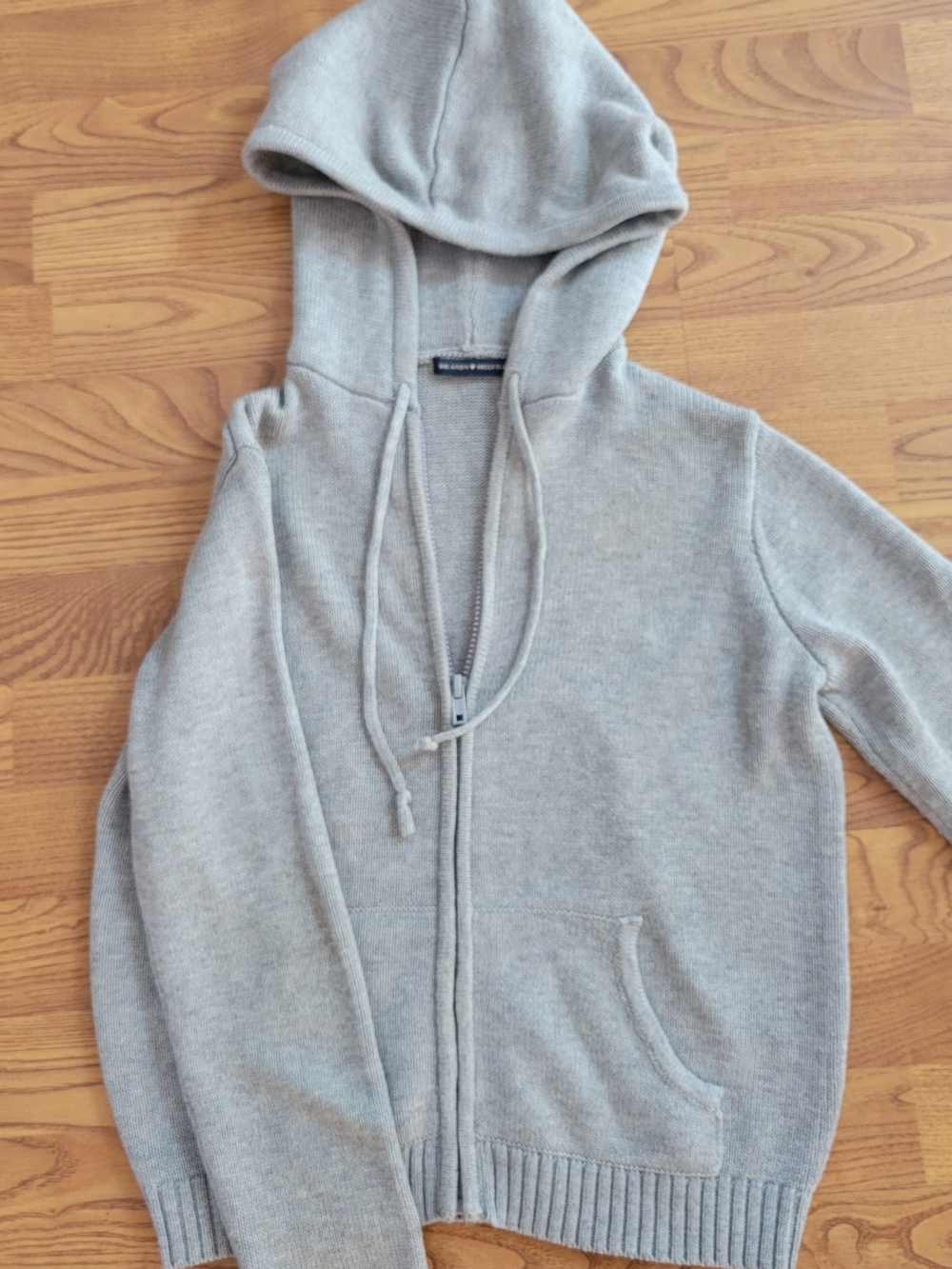 Brandy Melville Hooded Zip Sweater